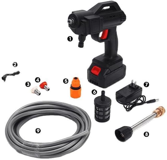 48v Wireless High Pressure Washer With Single battery & Premium Box