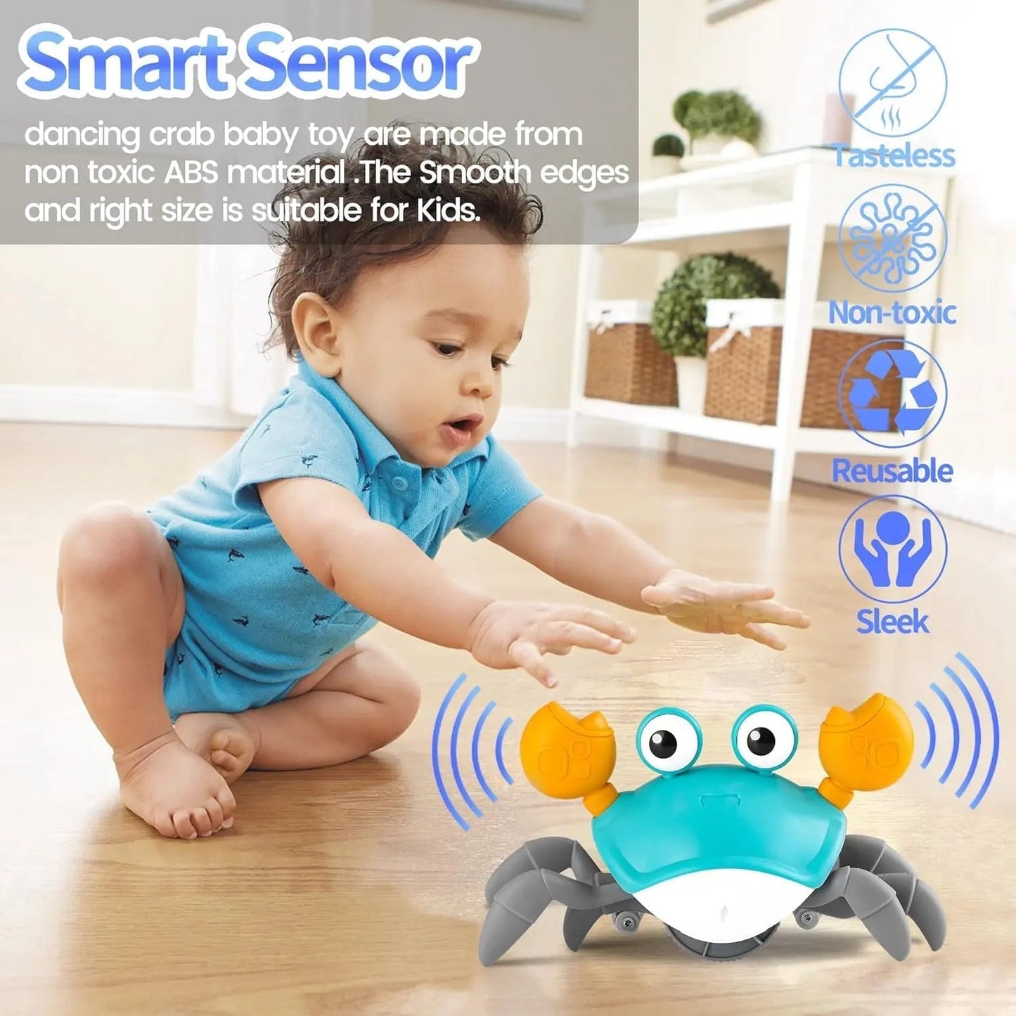 Electric Crawling Crab Toy