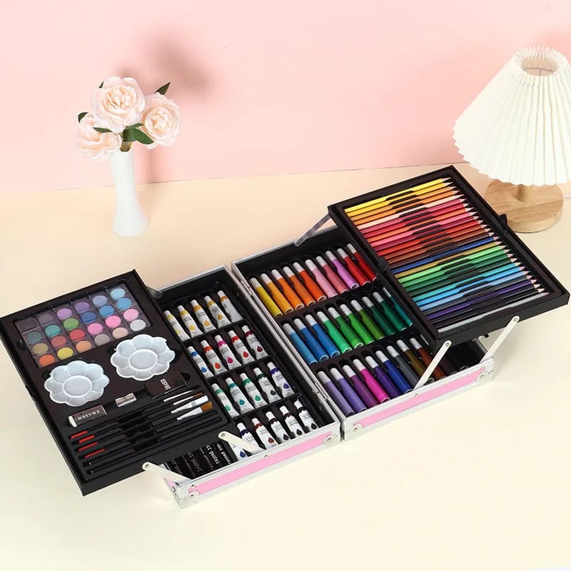 Coloring Drawing Painting Kit for Kids 145 Pcs