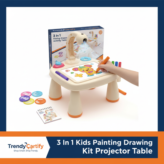 3 In 1 Kids Painting Drawing Activity Kit