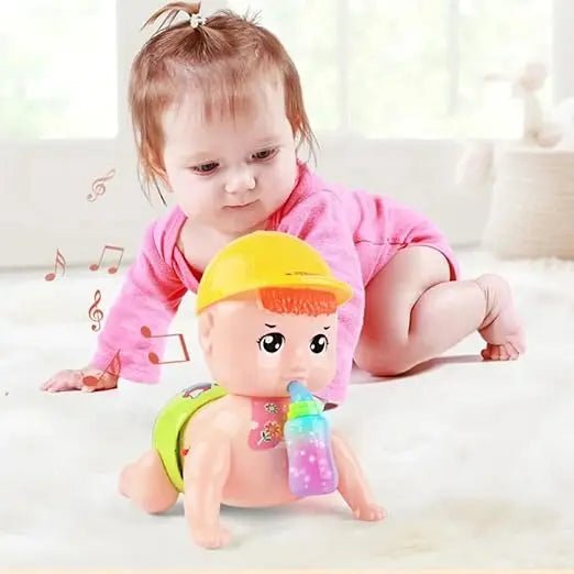 Electric Crawling Baby Toy With Sound & Music
