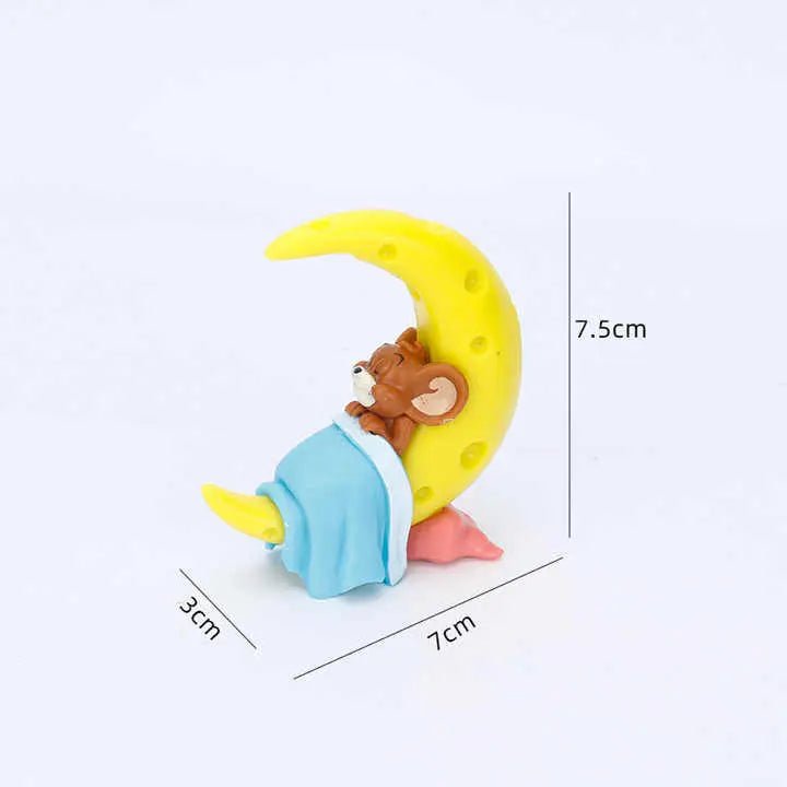 Tom and Jerry Cartoon Action Figures Model