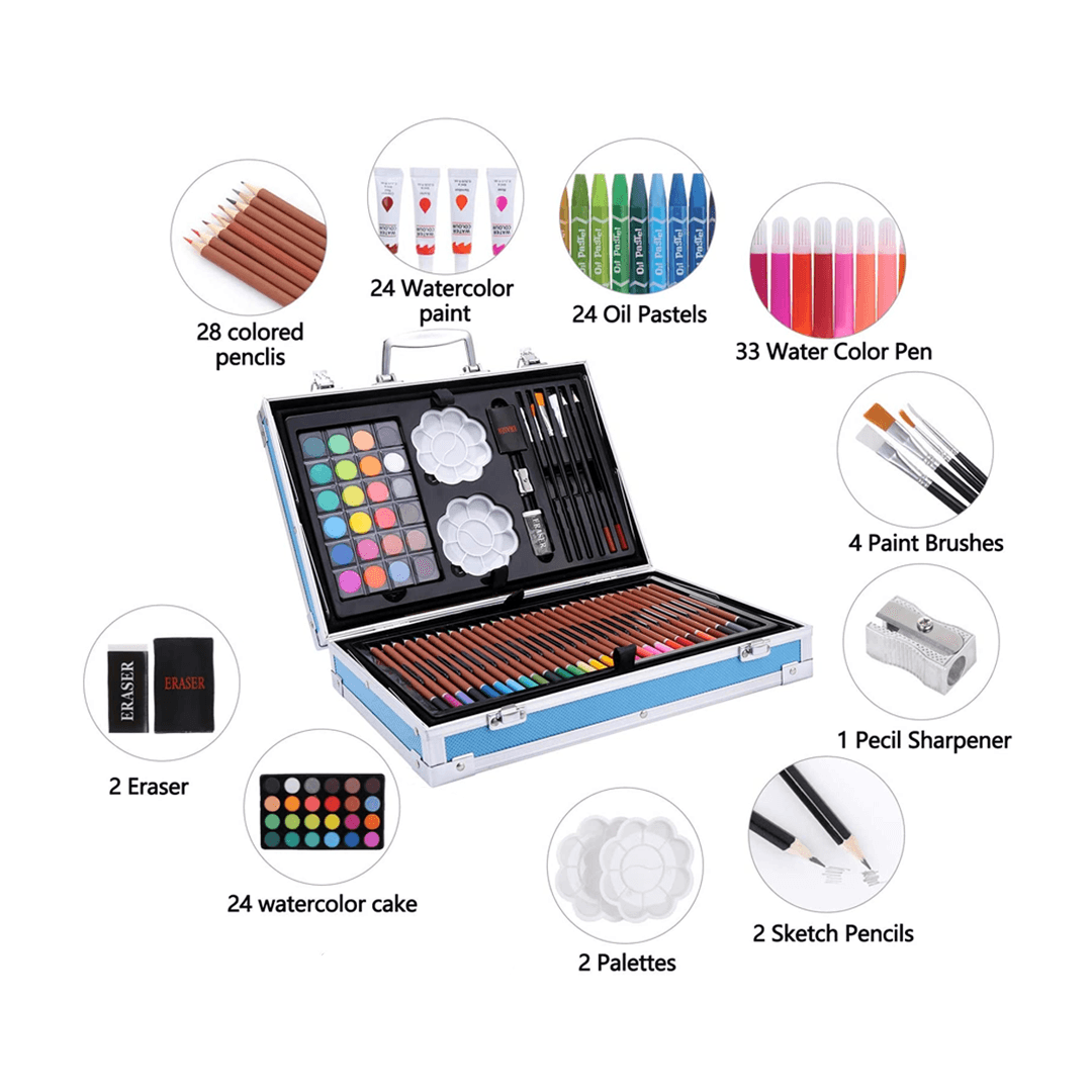 Coloring Drawing Painting Kit for Kids 145 Pcs