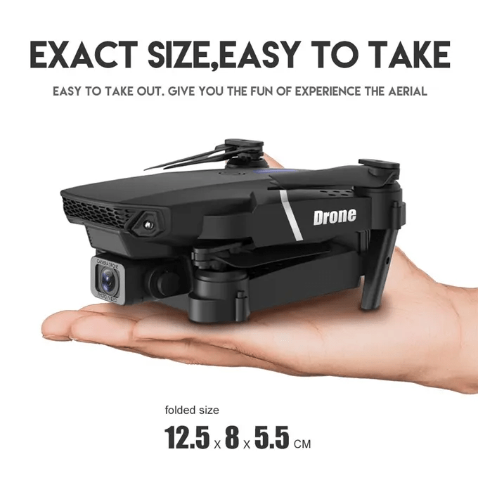 E88 PRO Drone with Dual Camera & LED Lights
