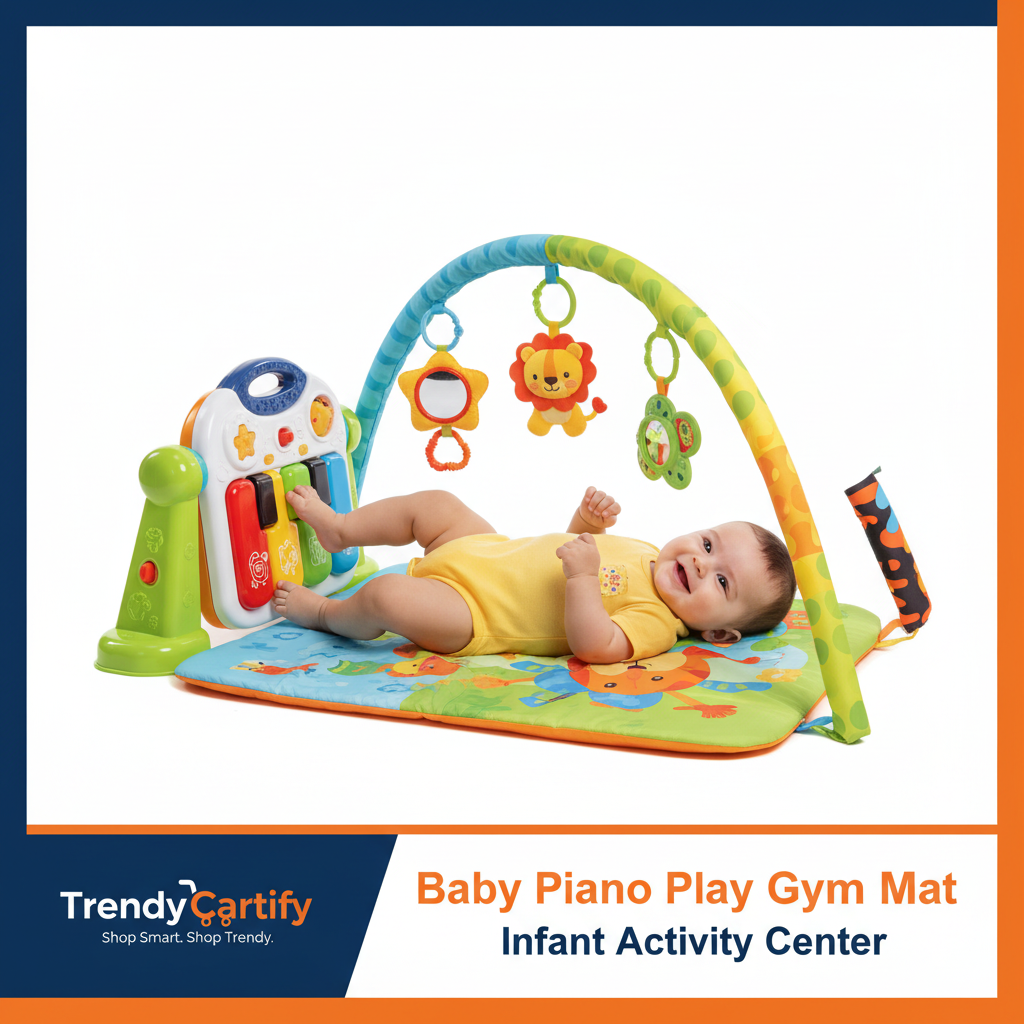 Baby Piano Play Gym Mat - TrendyCartify